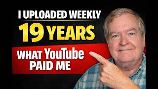 I Posted Weekly for 19 Years — Here’s What YouTube Paid Me