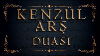 KENZÜL ARŞ DUASI  Türkçe | “Cebrail’in (a.s.) kanadında yazılı ismin hürmetine, Resimi