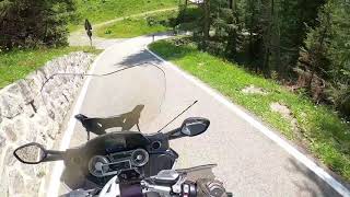 Staller Sattel mit dem Motorrad - BMW K1600GT