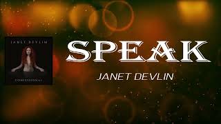 Janet Devlin - Speak (Lyrics)
