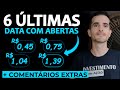 ÚLTIMA CHAMADA PARA DIVIDENDOS | 6 AÇÕES "DATA COM" PARA DIVIDENDOS - PETR4, BBAS3, CXSE3, CSAN3