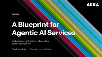 A Blueprint for Agentic AI Services