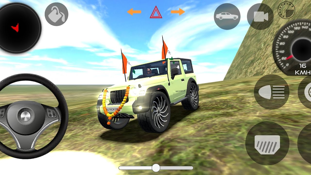 Modified Mahindra Thar Car Games: Indian Cars (Gadi Wala Game) - Car Game Android Gameplay Part 52
