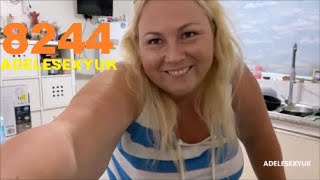 BBW ADELESEXYUK DOING A QUICK ADVERT ABOUT PUTTING AWAY HER SHOPPING 8844