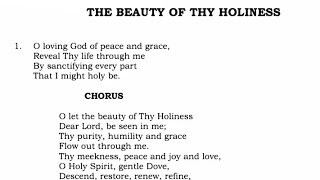 TPM English Hymn 378-O loving God of peace and grace, Reveal Thy life through me By sanctifying