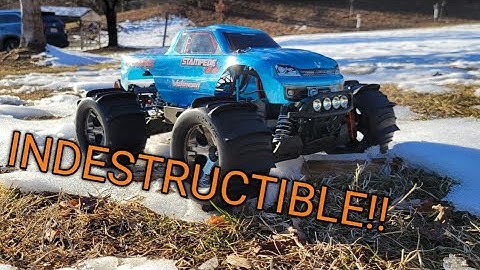 Traxxas Stampede 4x4 vxl EXTREME snow BASH!! #traxxas #traxxasstampede4x4 #rccar #rccars