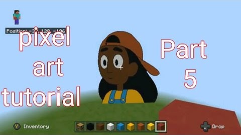 Minecraft pixel art tutorial connie (steven universe) part 5