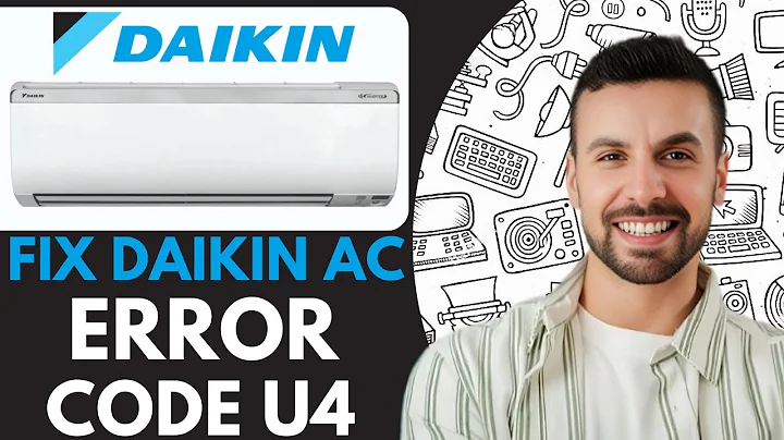 FIX Daikin AC Error Code U4! - 2025  (fast & Easy)