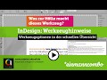 InDesign Werkzeughinweise