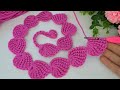 🌿Amazing Crochet Leaf Strap 🌿 Multi Use! Hair Band or Bag Handle Tutorial
