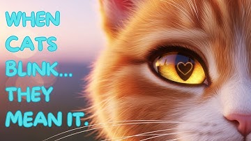 The Secret Behind the Cat’s Slow Blink 😺💫
