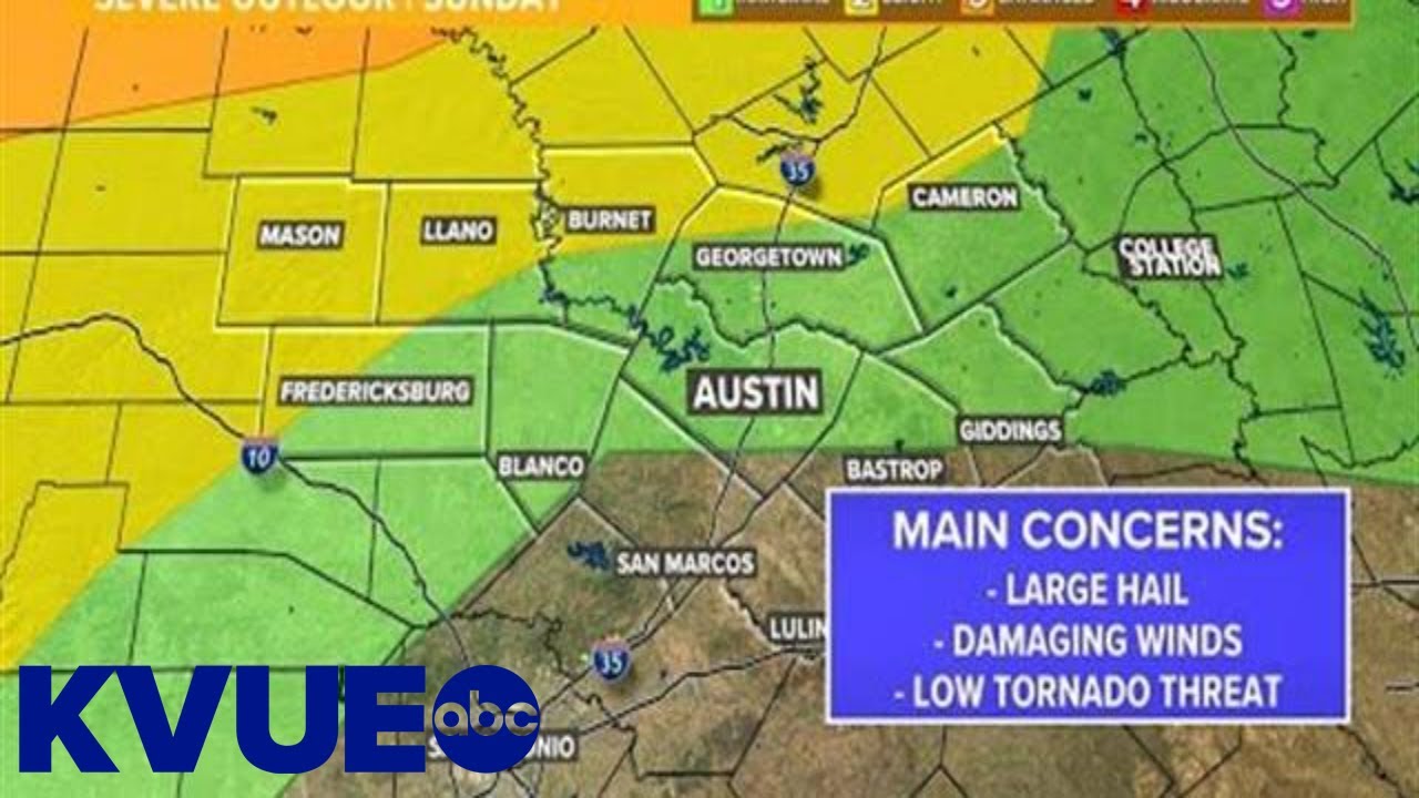 Radar: Scattered storms likely across Central Texas | KVUE - YouTube