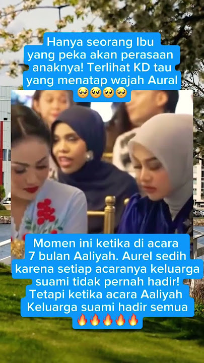 Mimi KD please peluk Aurel 🥹🥲😭 #aurelhermansyah #krisdayanti