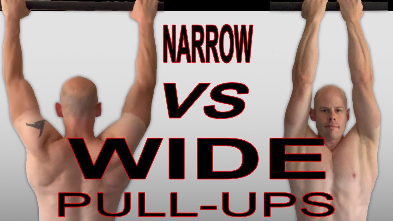 Pulls you closer. Narrow Grip Chin-ups. Wide Pull ups. Wide Grip Pull ups. Wide Grip assisted Chin ups.