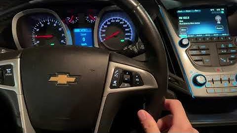 How To Use Chevy Equinox Navigation Voice Command