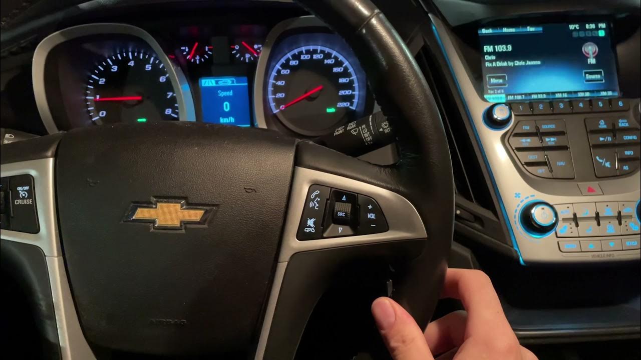 How To Use Chevy Equinox Navigation Voice Command - YouTube