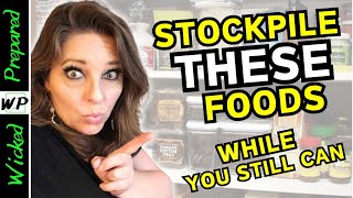 25 Foods You Should Stockpile - Forever Foods for your Prepper Pantry |Prepping for SHTF 2024|