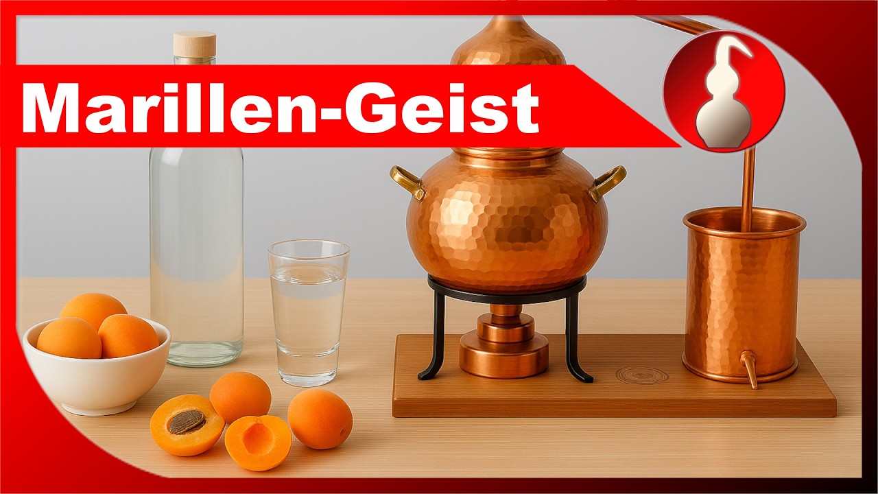 Marillen-Geist aus Trockenfrüchten - funktioniert das? Selber Schnaps brennen als Hobby - diSTILLed