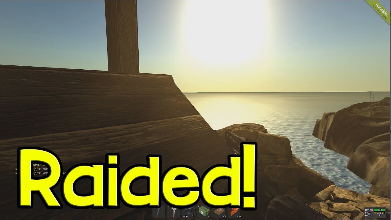 Raided! - Rust Survival Part 7 - YouTube