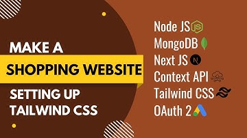 Ecommerce Website Tutorial with Node + Next JS | Setting up Tailwind CSS | Part 3