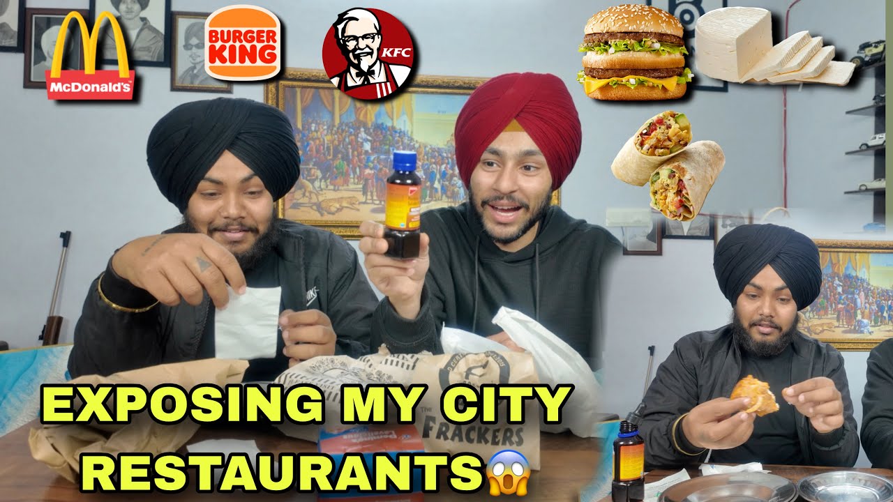 Exposing my city restaurants 😱