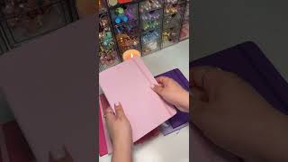 Blush or Lavender… what’s your vibe? #asmr #bookish #bookishbundle #stationary #journaling