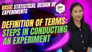 Steps in Conducting an Experiment