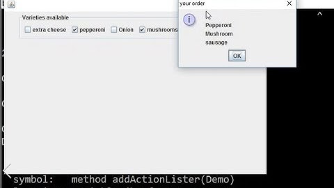 53.  Swing:  working with JCheckBox | Java |