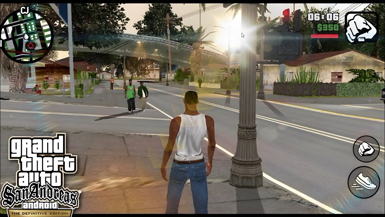 GTA San Andreas Definitive Edition Android HD Graphics MOD 😱| GTA SA ...