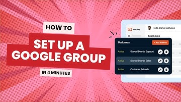How to Create a Google Group