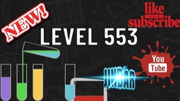 WATER Sort Puzzle Level 553