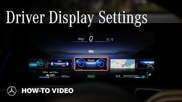 2024-2025 EQB How-To: Driver Display Settings