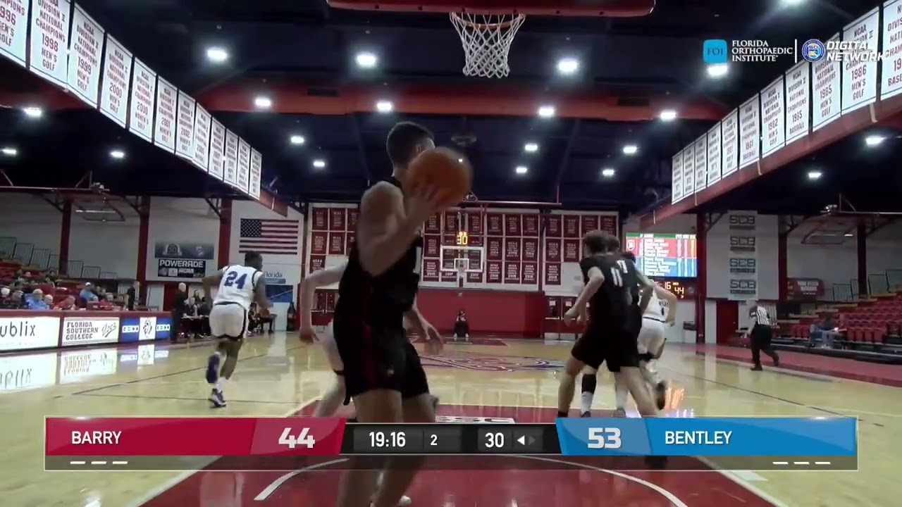 Men's Basketball Highlights vs. Barry, Dec. 20, 2025