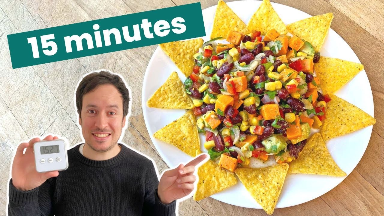 Salade à faire en 15 minutes chrono - Recette express facile à réaliser