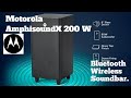 Motorola AmphisoundX 200W / 5.1 Wireless Soundbar /Wireless surround sound satellites/ only Rs. 15K