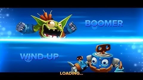 SKYLANDERS SWAP FORCE BOOMER VS WIND UP