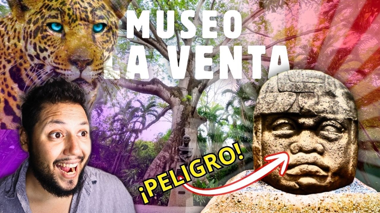 El mejor museo al aire libre de Latinoamérica está en México 🇲🇽 ⚠️EN PELIGRO⚠️ | Museo La Venta.