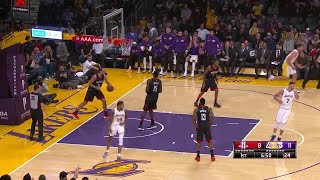 1st Quarter, One Box Video: Los Angeles Lakers vs. Houston Rockets