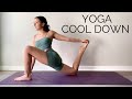 15 min yoga cool down  fullbody post workout stretch  flow