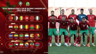 خاص عن قرعة كاس امم افربقيا 2021 و جديد المنتخب المغربي