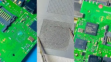 How to change any phone CPU ( Reballing )