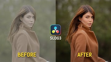 Cinematic S-Log3 Color Grading in DaVinci Resolve | Spring Portrait Film Look Tutorial