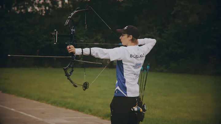 Compound Archery Mick Bogaard 50 meter.