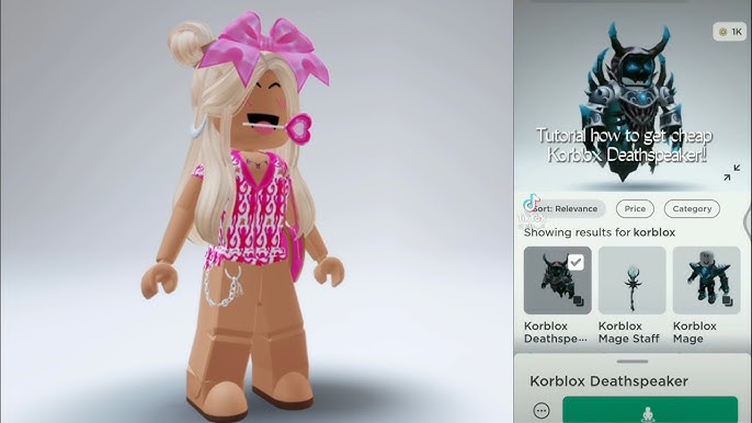 Korblox Body - Roblox