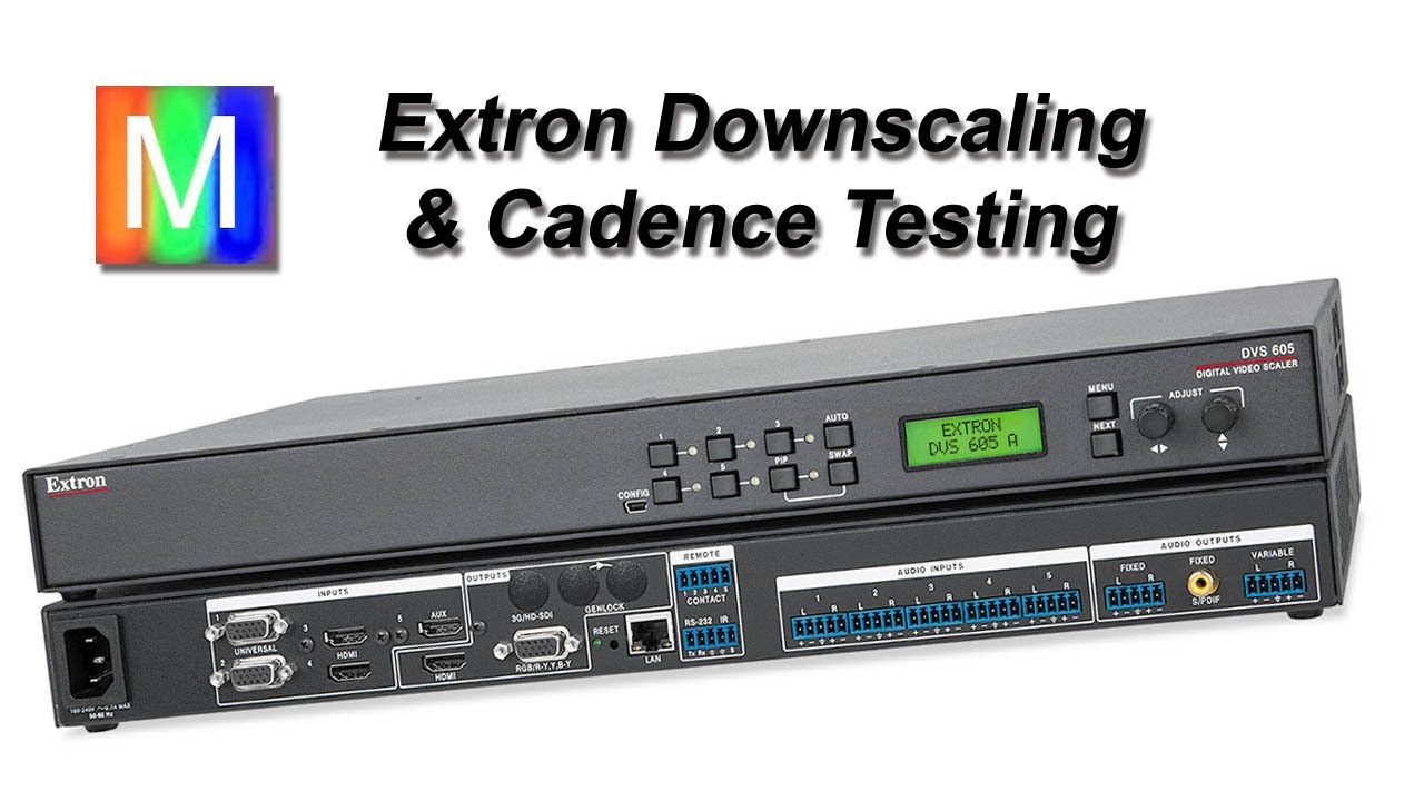 Extron electronics Digital Video Scalers DVS 204 Series