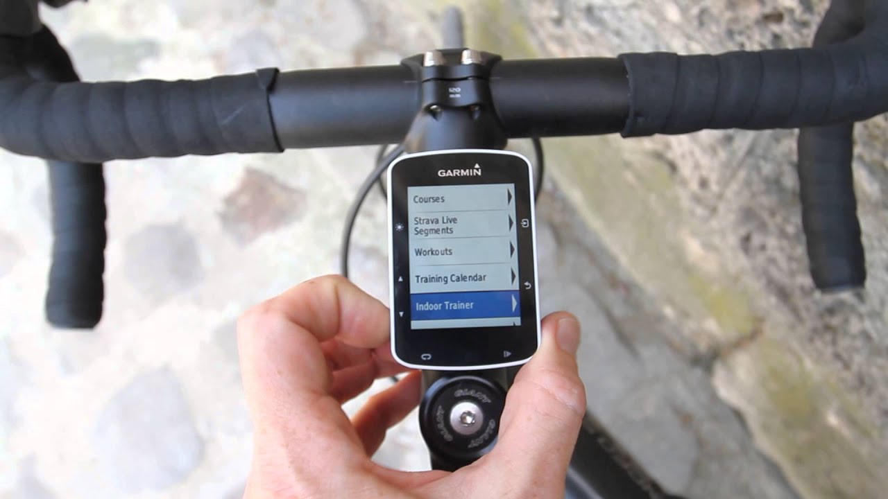 opføre sig plan squat Hands-on walk-through of Garmin Edge 520 - YouTube