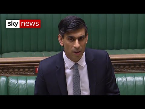 Watch live: Chancellor Rishi Sunak delivers his 2021 budget statement.