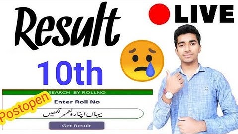 live  -10th Class result 2021|Matric result punjab board