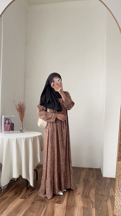 Rekomendasi Gamis Cantik - Rania Dress Series Leo Milo - By Dianhijab.id