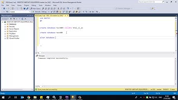 Alter Database Collation Thai SQL Server 2017